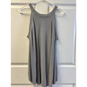 Gray Ladies Sweater Tank 2XL